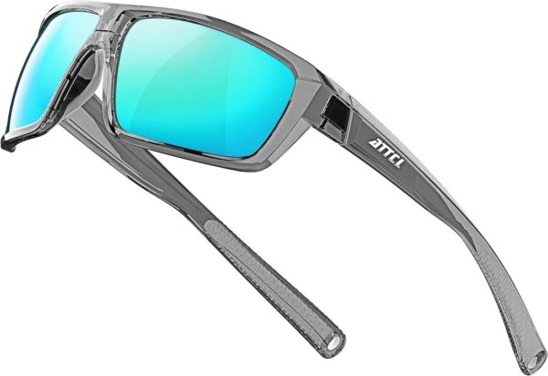 ATTCL Polarized Wrap Sunglasses For Men – Fishing Sports Glasses UV Protection