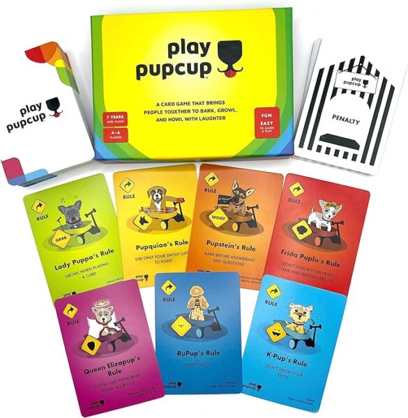 Play Pupcup – A Puppy-Powered Card Game That Brings People Together to bark, Growl, and Ho ...