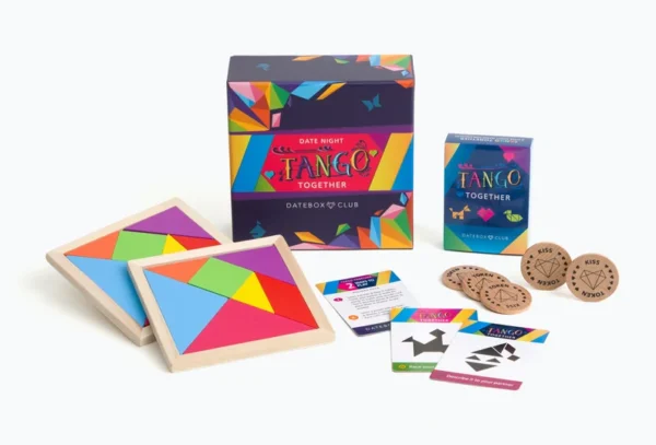 Date Night Game – Tangram Date Night – Date Night Box, Games for Couples, Puzzles fo ...